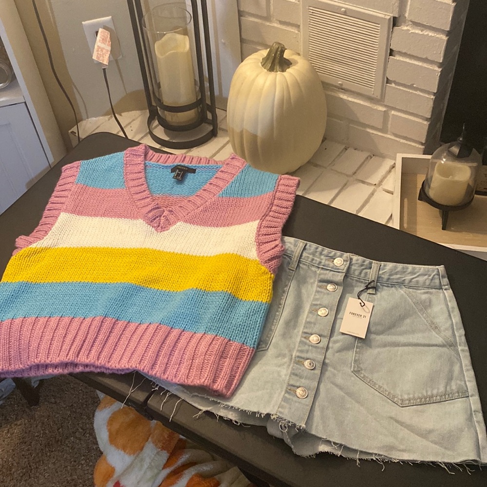 Women’s Forever 21 Skort Outfit